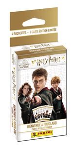 Blister de 4 pochettes Panini Harry Potter Bienvenue à Poudlard