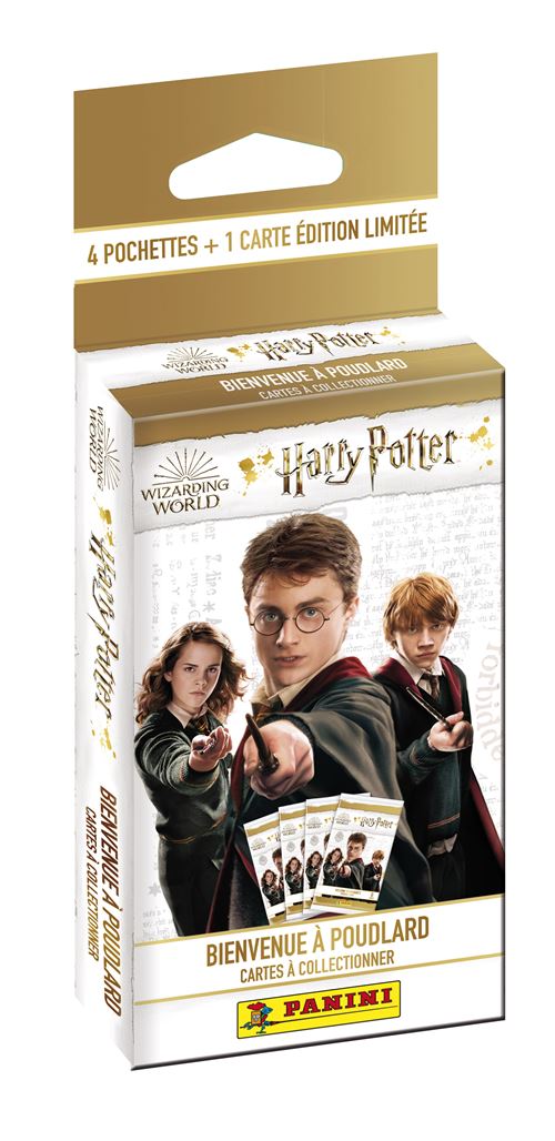 Les cartes Harry Potter Bienvenue à Poudlard - Pack pour