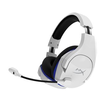 Casque Gaming sans fil HyperX Cloud Stinger Core Pour PS4 Blanc