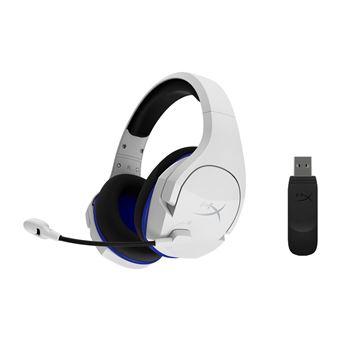 Casque Gaming sans fil HyperX Cloud Stinger Core Pour PS4 Blanc