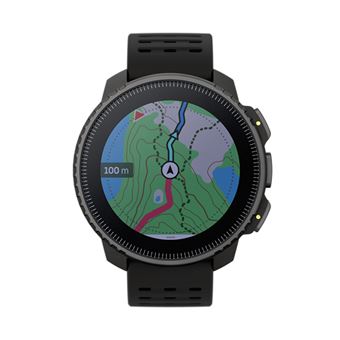 Montre connectée Suunto Vertical All Black avec bracelet silicone Noir