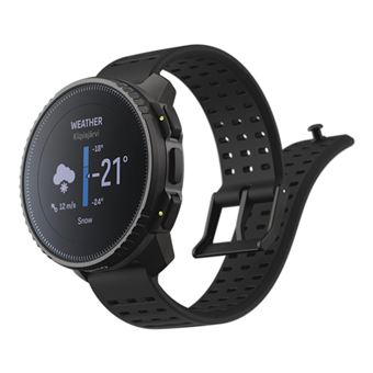 Montre connectée Suunto Vertical All Black avec bracelet silicone Noir