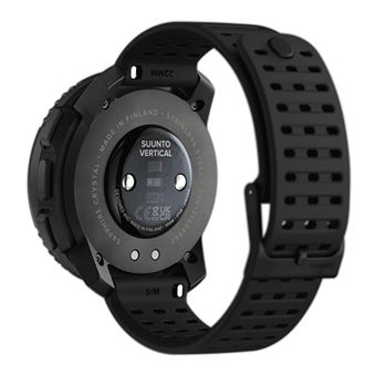 Montre connectée Suunto Vertical All Black avec bracelet silicone Noir