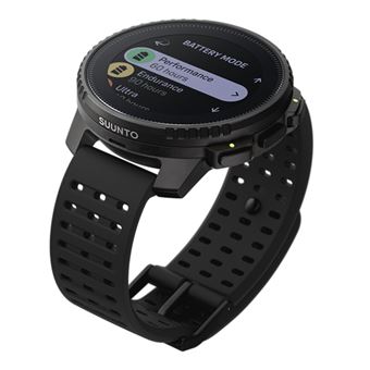 Montre connectée Suunto Vertical All Black avec bracelet silicone Noir