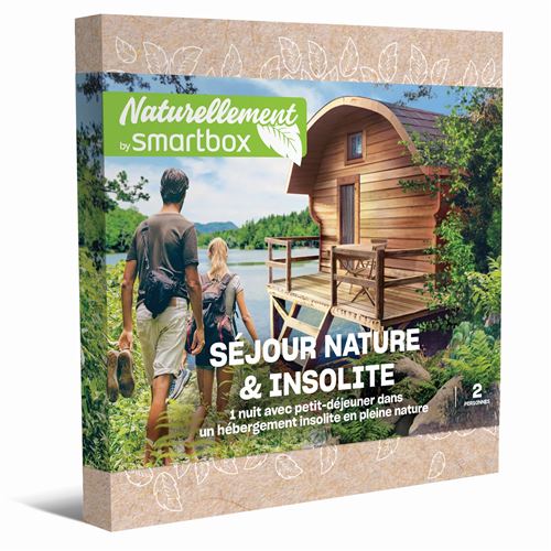 Coffret cadeau SmartBox Séjour nature et insolite