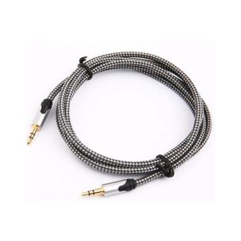 Câble jack 3,5 mm mâle vers jack mâle JVC 1,5 m - Connectique Audio / Vidéo  - Achat & prix