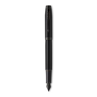 Stylo Plume Parker 75 Laque Noire - Occasion, Or, Probablement Avec Boîte