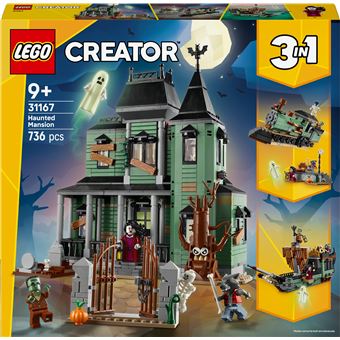LEGO® Creator 3-en-1 31167 Le manoir hanté - 1