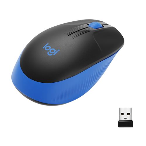 Souris sans fil Logitech M190 Bleu