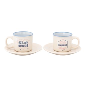 Set 2 tasse expresso Le café Mr. Wonderful - 1