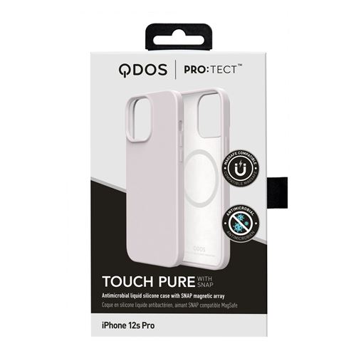 Coque de protection pour iPhone 13 Pro Qdos Touch Pure Snap Beige