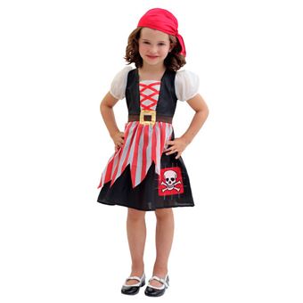 Déguisement enfant Cesar Pirate Girl 5-7 ans