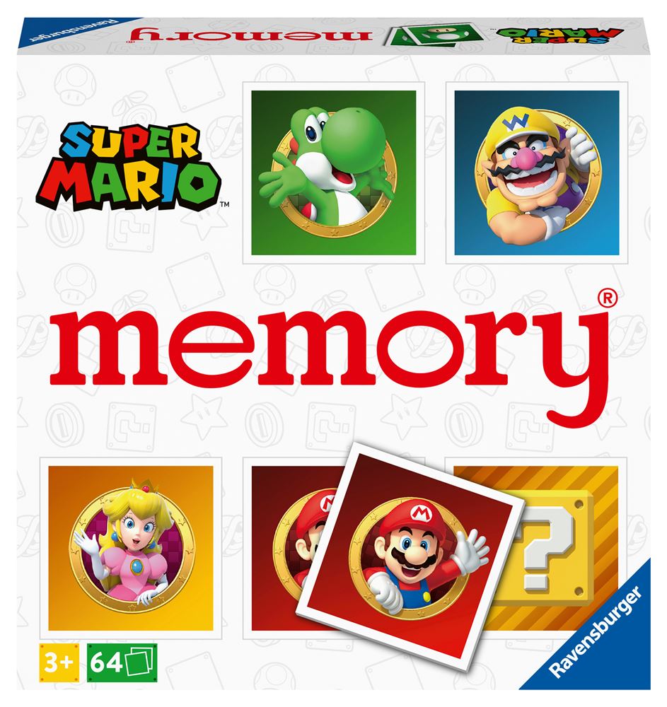 Ravensburger – Grand Memory Le Monde De Dory – 72 Cartes, Jeu De Mémoire Dès 4 Ans