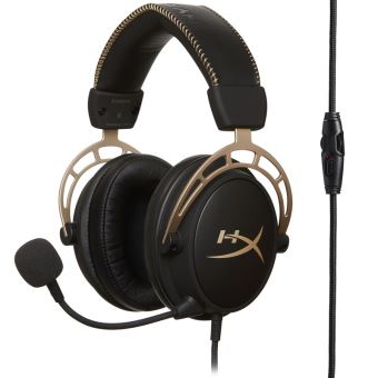 Micro-casque Pro Gaming HyperX Cloud Alpha Gold - 1