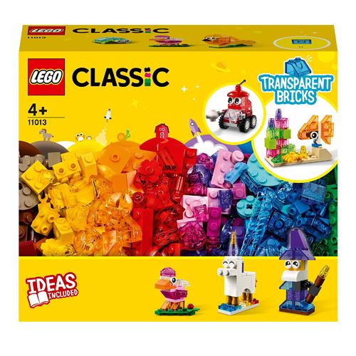 LEGO® Classic 11013 Briques transparentes créatives