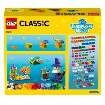 LEGO® Classic 11013 Briques transparentes créatives