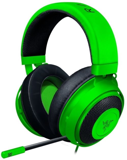 Micro-casque Gaming Razer Kraken Vert pour PC, Mac, Xbox One, PS4 et mobile