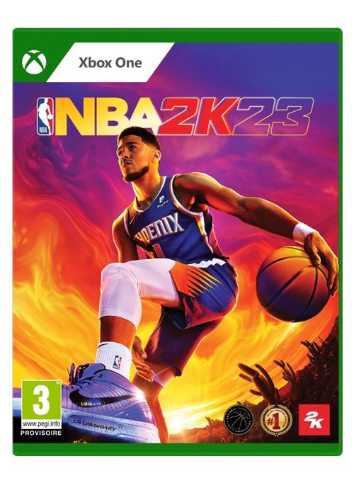 Pochette avant du jeu NBA 2K23 Xbox One