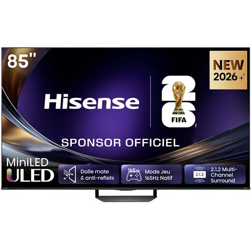 TV Hisense Mini LED QLED 85U7S Pro 215 cm 2026
