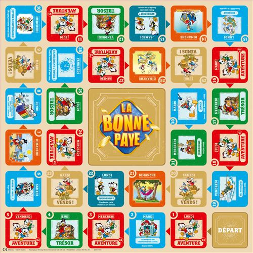 Jeu La Bonne Paye - La Bande à Picsou | Jeu De Société Familial Dès 8 Ans
