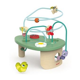 Jeu d'éveil en bois Janod Looping Chenille et Cie - 1