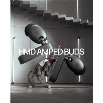 Ecouteurs sans fil Bluetooth HMD AMPED BUDS noir