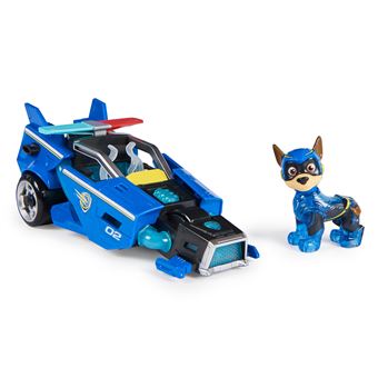 Véhicule avec figurine Paw Patrol La Pat Patrouille Chase The Mighty Movie