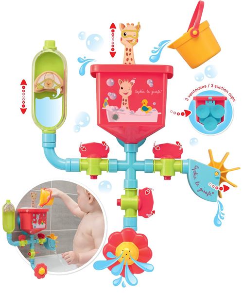 tuyaux folies sophie la girafe