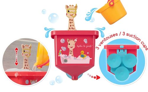 tuyaux folies sophie la girafe