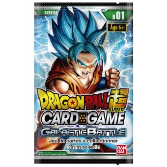 Dragon Ball Super Card Games Booster Série 1 Galactic Battle Modèle  aléatoire - Carte à collectionner - Achat & prix
