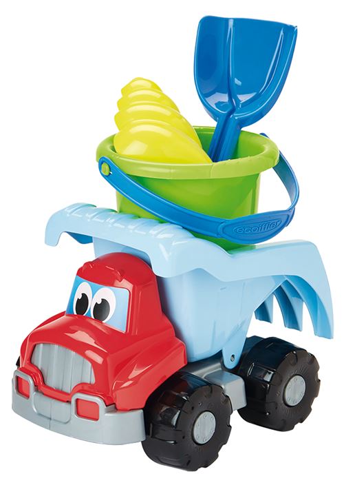Ecoiffier Multicolore Jeu De Plein Air Camion Tp Garni