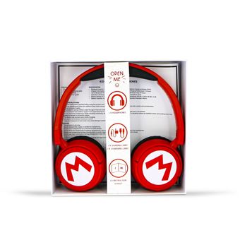 Jeu éducatif et électronique Otl Super Mario Logo Kids Wireless Headphones