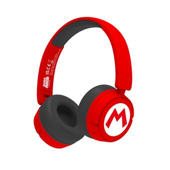 Jeu éducatif et électronique Otl Super Mario Logo Kids Wireless Headphones