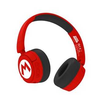 Jeu éducatif et électronique Otl Super Mario Logo Kids Wireless Headphones