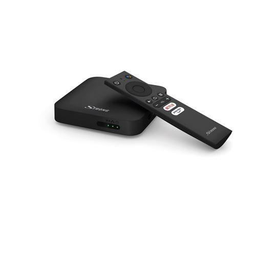Décodeur Android TV 4K Ultra HD Box Strong LEAP-S1 Noir