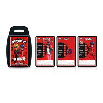 Jeu de cartes Winning Moves Top Trumps Miraculous