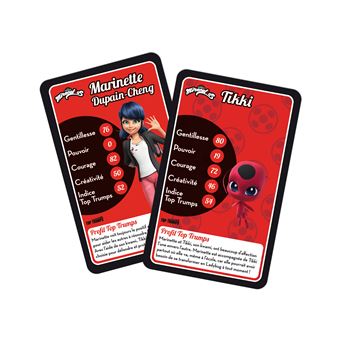 Jeu de cartes Winning Moves Top Trumps Miraculous