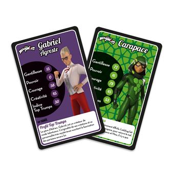 Jeu de cartes Winning Moves Top Trumps Miraculous