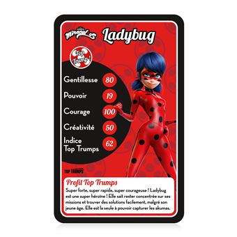 Jeu de cartes Winning Moves Top Trumps Miraculous