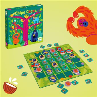 Jeu de stratégie Djeco Chipe Cocos