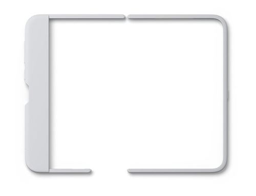 Protection en silicone Bumper Microsoft pour Microsoft Surface Duo glacier