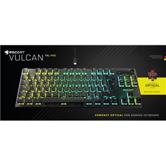 Clavier de jeu optique Roccat Vulcan TKL Pro RGB Noir