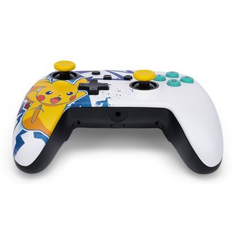 Manette filaire pour Nintendo Switch PowerA Pokémon Pikachu High Voltage