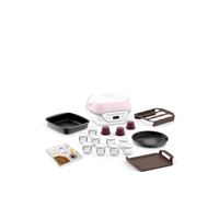 Machine à gâteaux Tefal Cake Factory Infinity KD850110 1200 W Blanc Rose