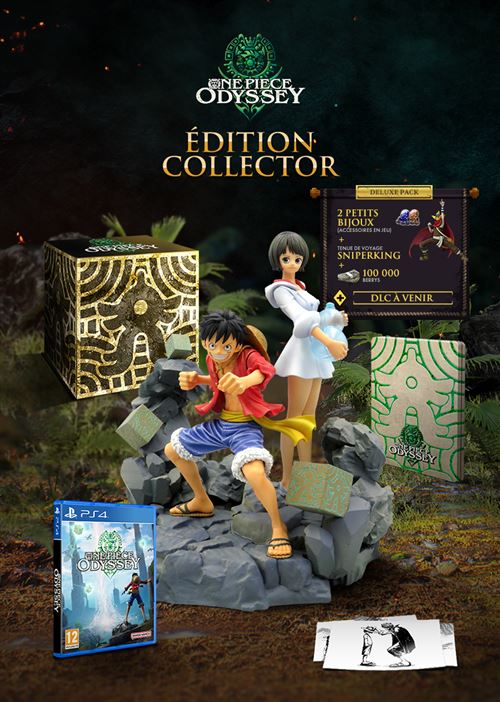 Pochette avant du jeu One Piece Odyssey Edition Collector PS4