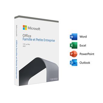Office Famille et Petite Entreprise 2021 1 PC ou Mac Achat définitif - 1