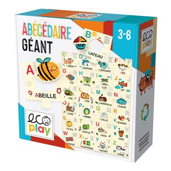 Jeu éducatif Eco Play Abécédaire géant