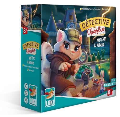 Jeu d'enquête Loki Détective Charlie Mystères au Manoir - Loki