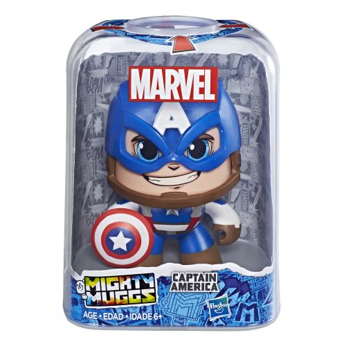 Mighty Muggs Figurine Marvel Captain America - Image 3