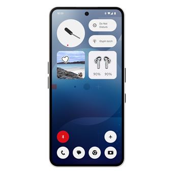 Smartphone Nothing Phone 3a 6,77" 5G Double nano SIM 256 Go Blanc